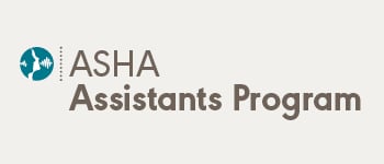 ASHA Assistants Program