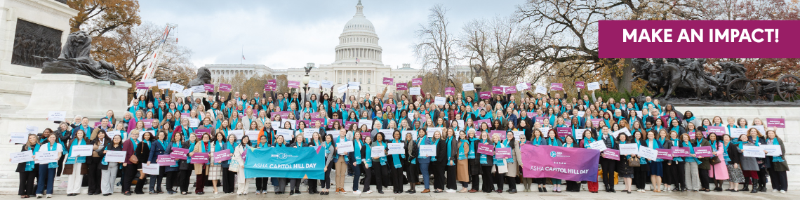 ASHA Take Action banner image