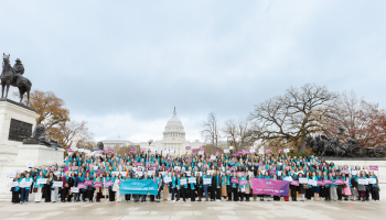 ASHA Capitol Hill Day 2025 group picture