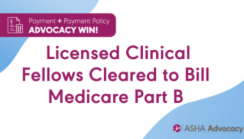 CFs Can Now Bill Medicare Part B