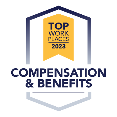 2023 Top Work Places: Compensation and Benefits