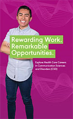 Explore Health Care Careers in CSD Brochure Cover