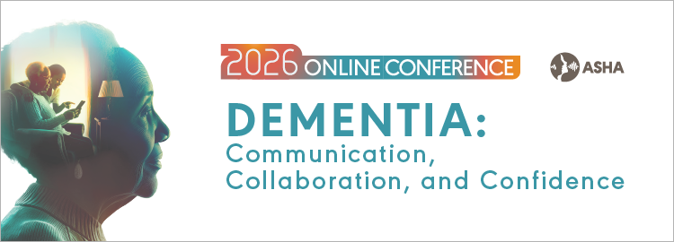 2026 Dementia online conference banner