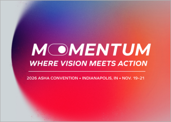 Register now for ASHA Convention in Indianapolis, Nov. 19&ndash;21