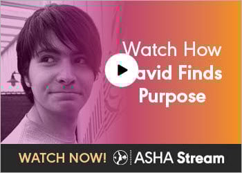 Watch David&rsquo;s story and see how your support helps real people find their voices