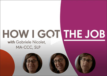 How I Got the Job: Gabriele Nicolet