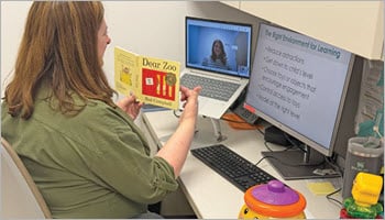 How a Hybrid EI Approach Supports Caregiver Coaching