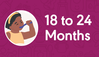 Developmental Milestones - Feeding - 18 to 24 Months
