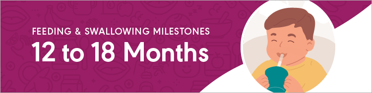 Developmental Milestones - Feeding - 12 to 18 Months