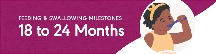 Developmental Milestones - Feeding 18-24 months