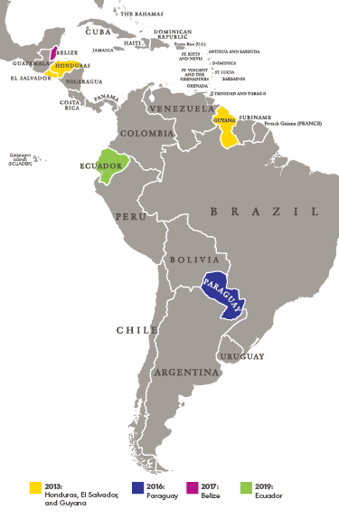 PAHO Map - 2019